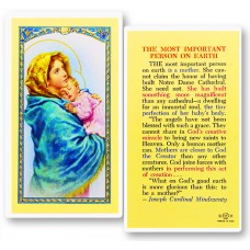 Most Important Person Holy Card